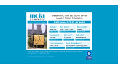 The Moja Couriers Homepage