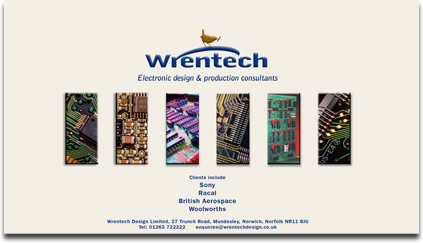 Wrentech homepage visual